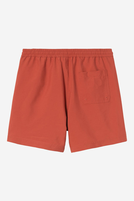 Carhartt Wip CHASE SWIM SHORT Oxide Red / Gold