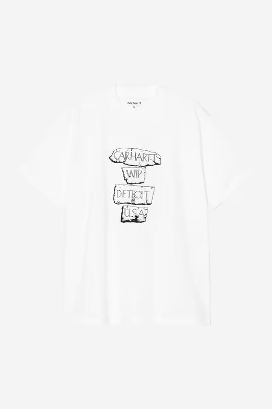 T Shirt Carhartt Wip MASTERPIECE S/S TEE White