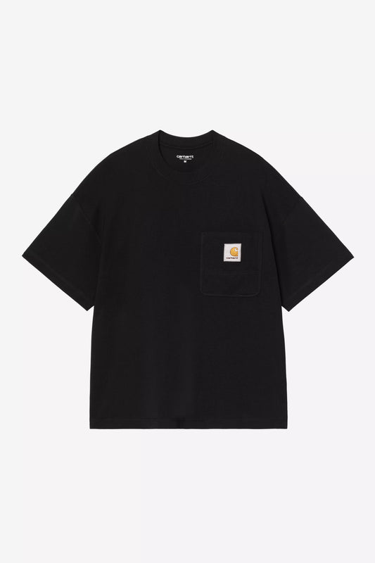 T Shirt Carhartt Wip WORK POCKET S/S TEE Black