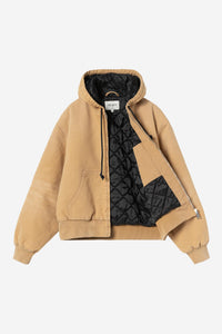Carhartt Wip W OG ACTIVE JACKET WIP Dusty H stone canvas