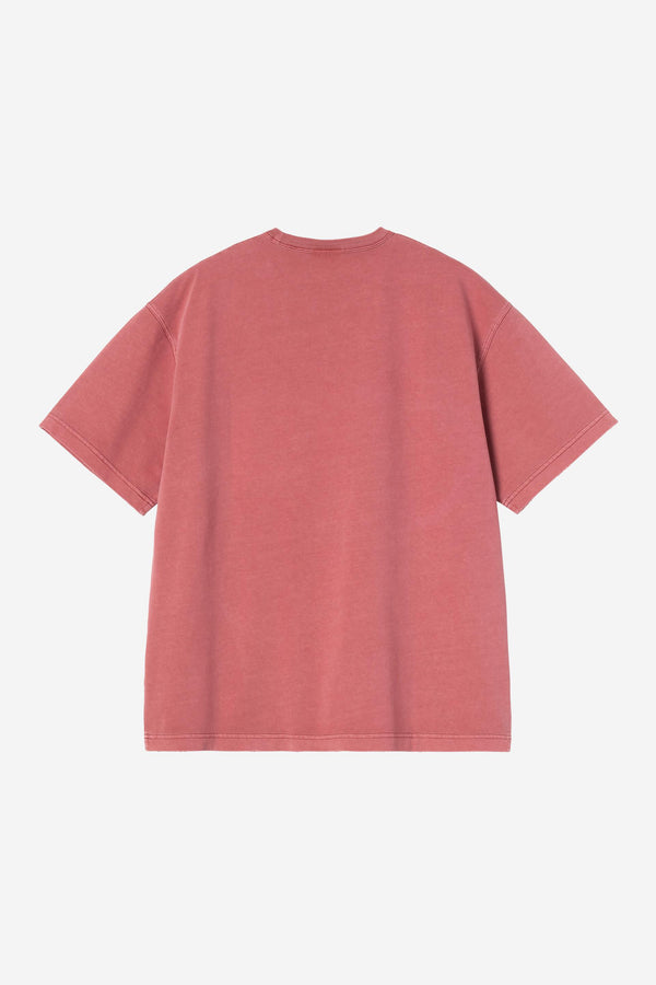 Carhartt Wip TORION POCKET S/S TEE Marsala grind washed