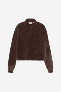 Carhartt Wip W MAINE L/S POLO SWEATER Palisander