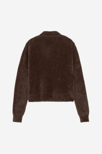 Carhartt Wip W MAINE L/S POLO SWEATER Palisander