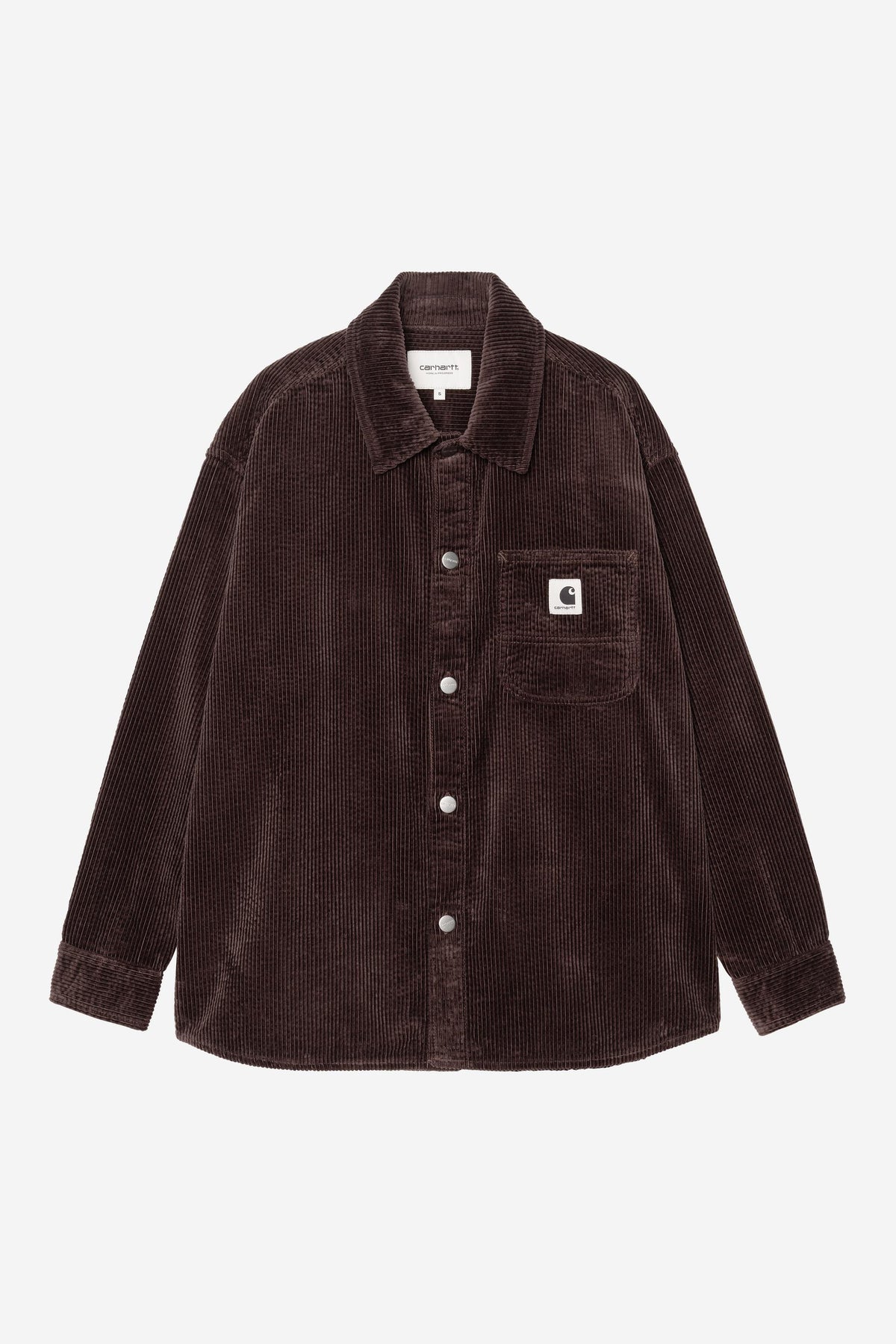 Carhartt Wip W BEKKA L/S SHIRT Palisander rinsed