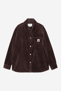 Carhartt Wip W BEKKA L/S SHIRT Palisander rinsed