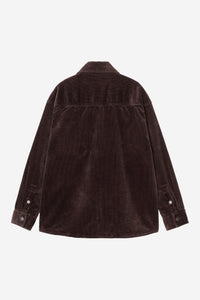 Carhartt Wip W BEKKA L/S SHIRT Palisander rinsed