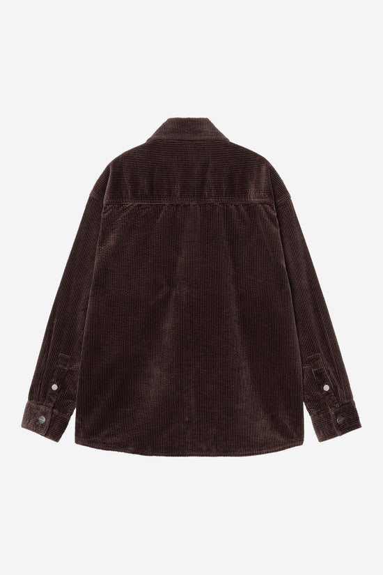 Carhartt Wip W BEKKA L/S SHIRT Palisander rinsed