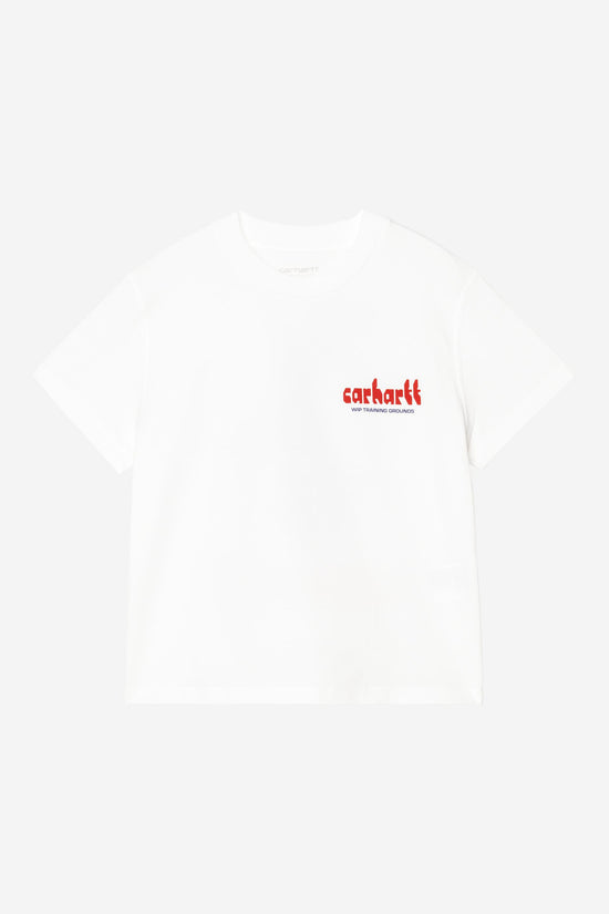 Carhartt Wip W FRAMEWORK S/S TEE White