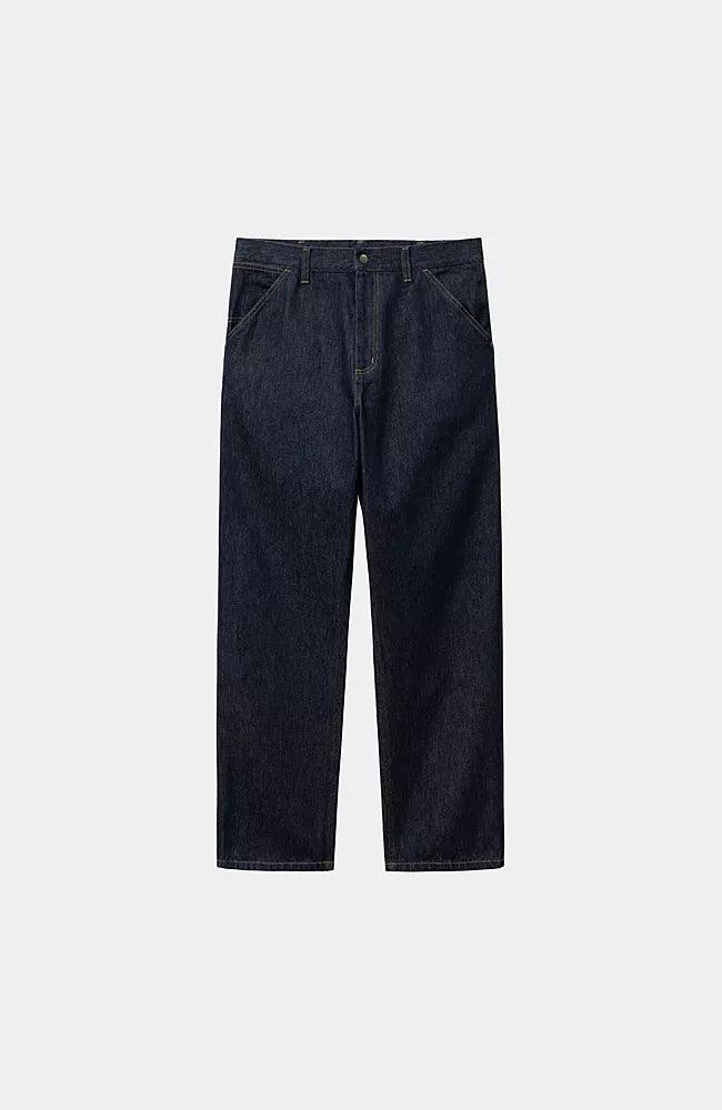 SINGLE KNEE PANT Blue Rinsed - Uptown 42