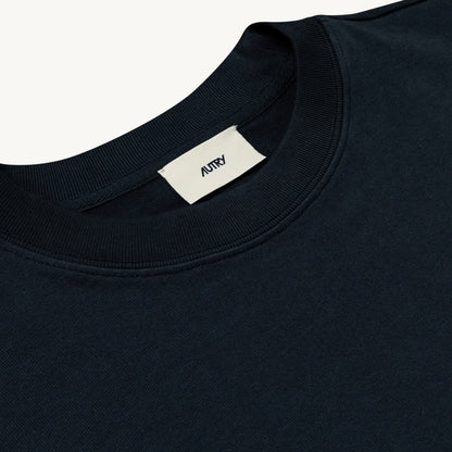 Autry Tone On Tone Logo Tee Blue