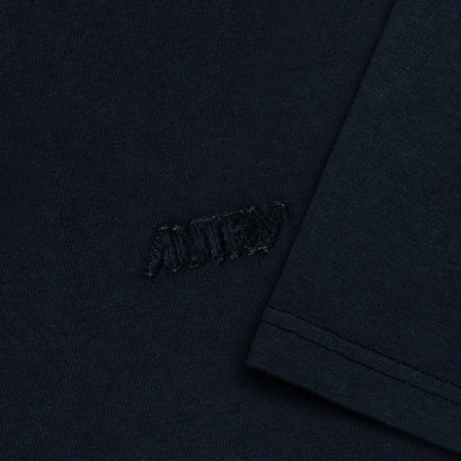 Autry Tone On Tone Logo Tee Blue