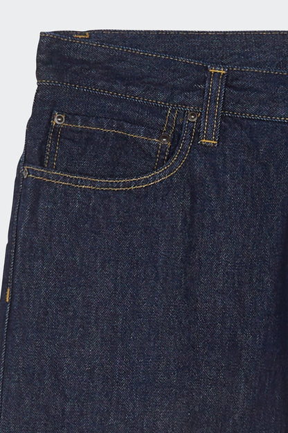 Jean Carhartt Wip AARON PANT Blue Rigid