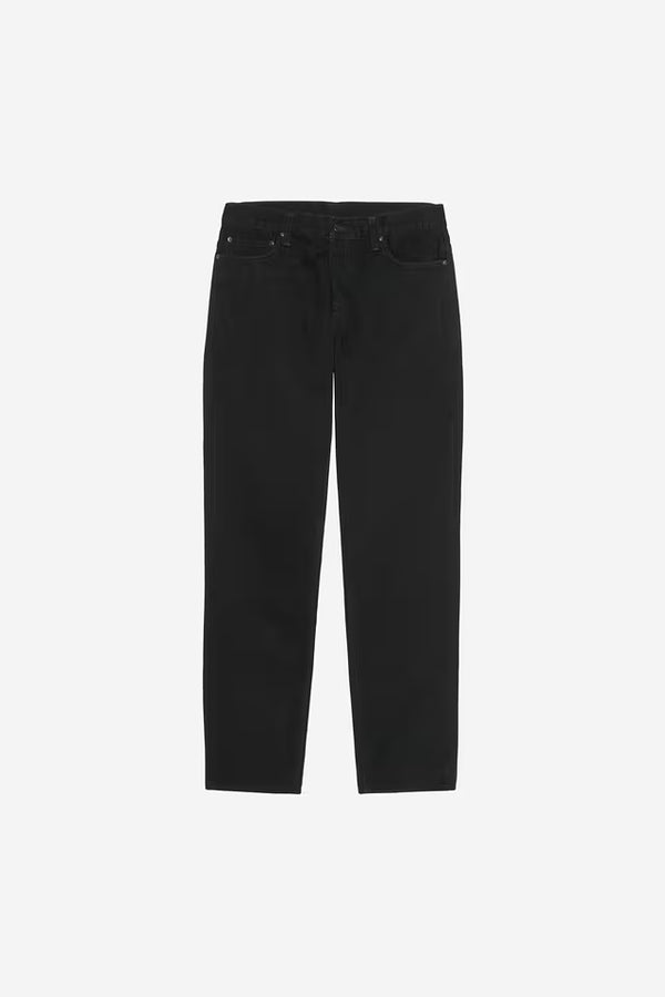 Jean Carhartt Wip KLONDIKE DENIM PANT Black One wash