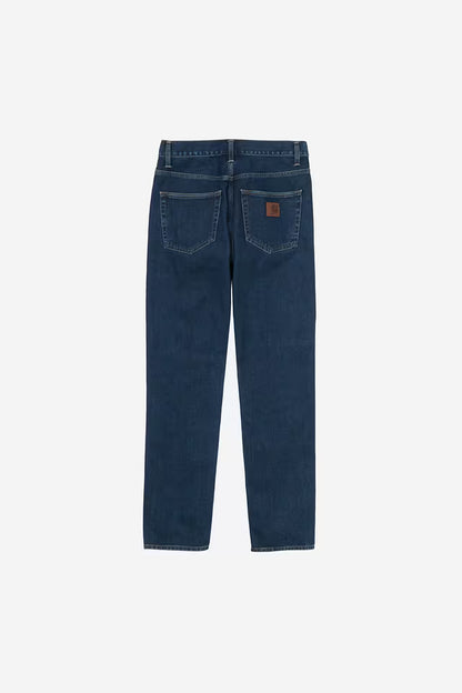 Jean Carhartt Wip KLONDIKE DENIM PANT Blue Stone Washed