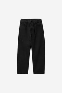 Jean Carhartt Wip LANDON PANT Black Stone washed
