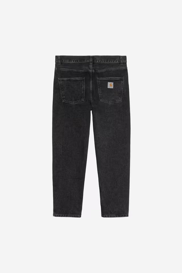 Jean Carhartt Wip NEWEL PANT Black Stone washed — Carhartt wip