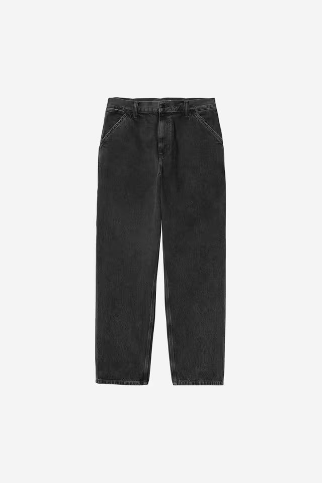Jean Carhartt Wip SINGLE KNEE PANT Blue Stone Washed
