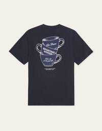 Les Deux BEN ARTIST S/S TEE Dark Navy