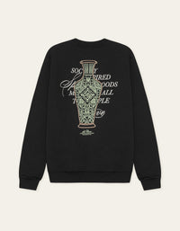 Les Deux BEN FAIENCE SWEATSHIRT Black