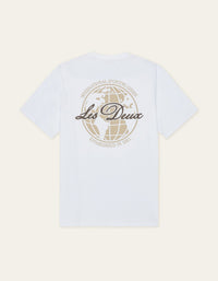 Les Deux BEN GLOBE S/S TEE White