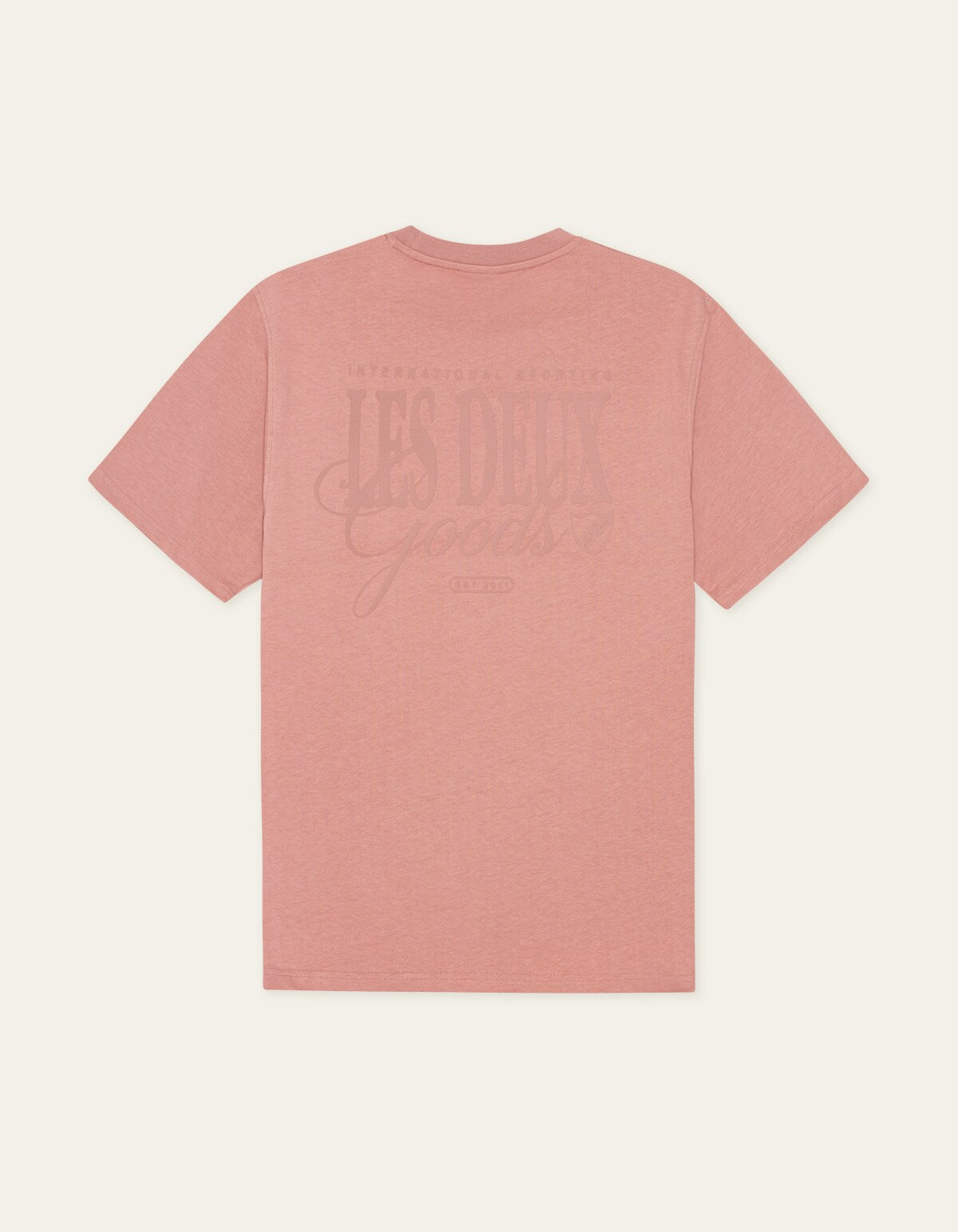 Les Deux BEN GOODS S/S TEE Ash Rose Pink
