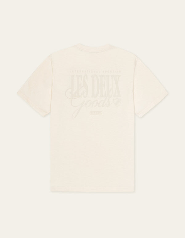 Les Deux BEN GOODS S/S TEE Eggnog White — Les Deux