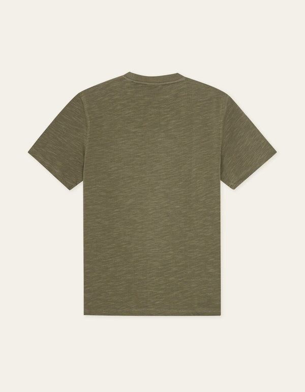 Les Deux BEN TROY S/S TEE Olive Night