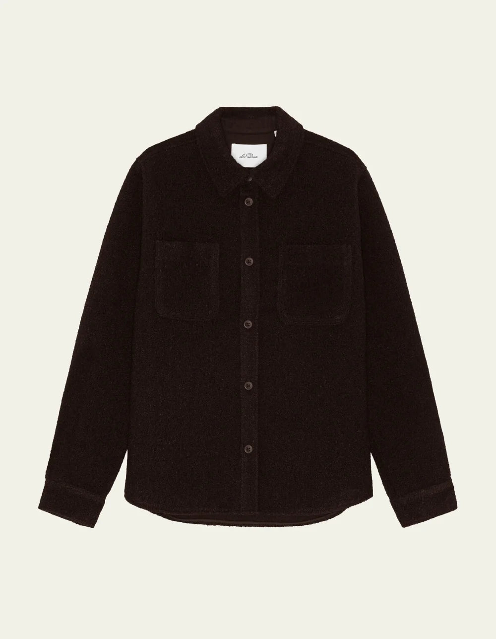 Les Deux BOUCLE OVERSHIRT Delicioso Brown