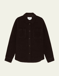 Les Deux BOUCLE OVERSHIRT Delicioso Brown