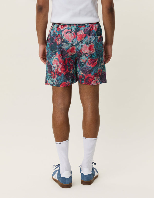 Les Deux BOUQUET AOP SWIM SHORTS Multicolor