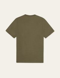 Les Deux BRADY EMBLEM S/S TEE Olive Night