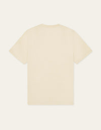 Les Deux BRADY EMBLEM S/S TEE Oyster Gray White