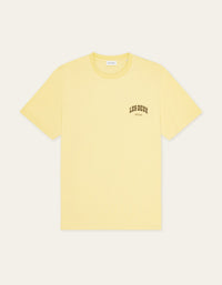 Les Deux BRADY HOOP S/S TEE Pale Bnana Yellow