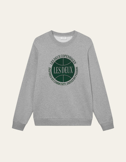 Les Deux Ben Basketball Sweatshirt Light Grey Melange