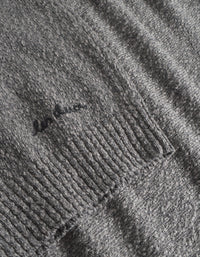 Les Deux Billy Mouliné Knitted Polo Black