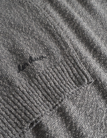 Les Deux Billy Mouliné Knitted Polo Black