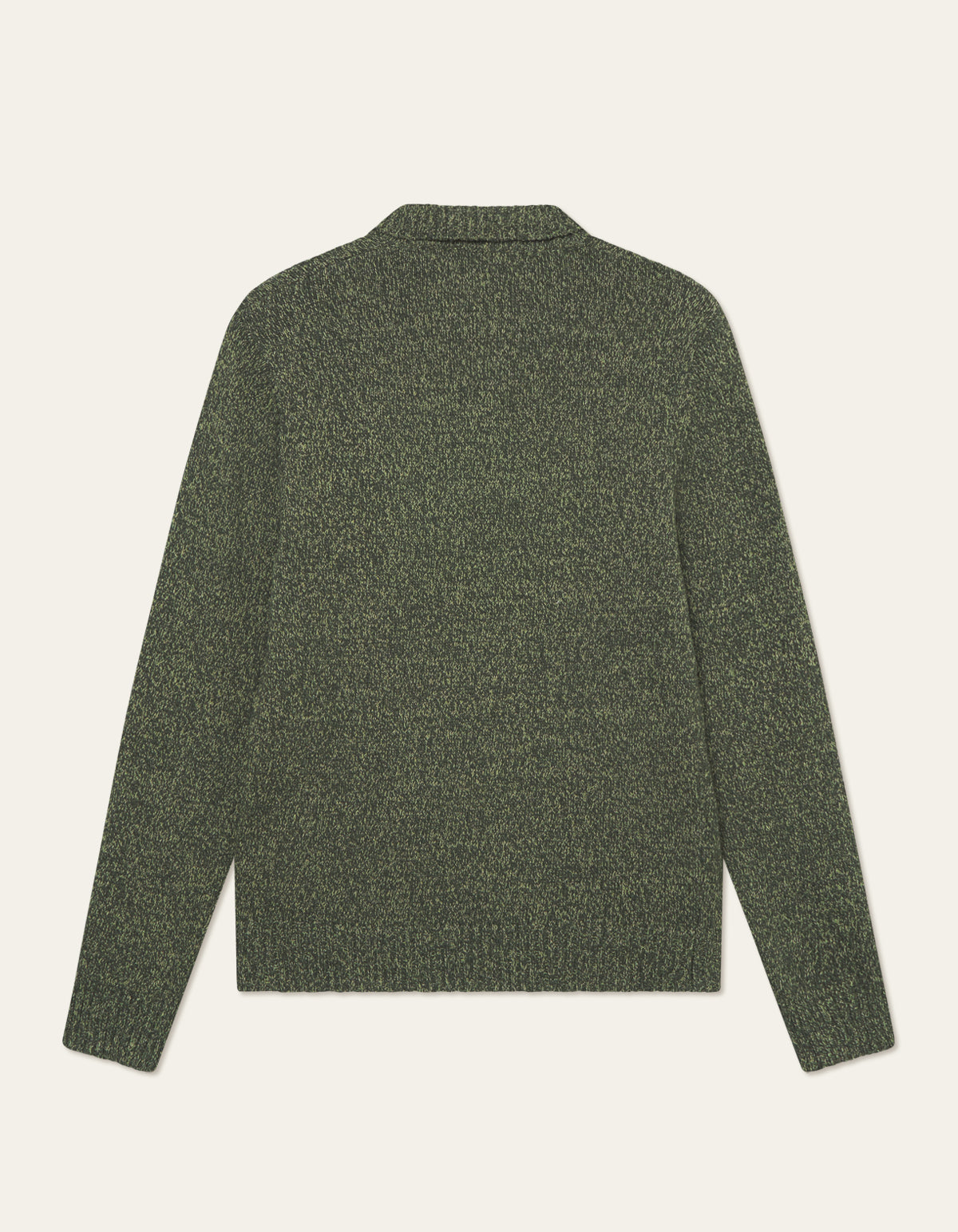 Les Deux Billy Mouliné Knitted Polo Woodbine