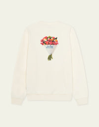 Les Deux Bouquet Sweatshirt Eggnog White