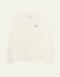 Les Deux Bouquet Sweatshirt Eggnog White