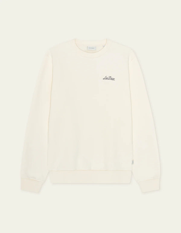 Les Deux Bouquet Sweatshirt Eggnog White