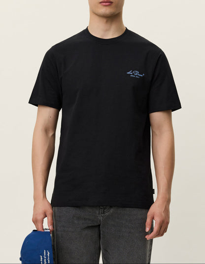 Les Deux Brady Skyline T-Shirt Black