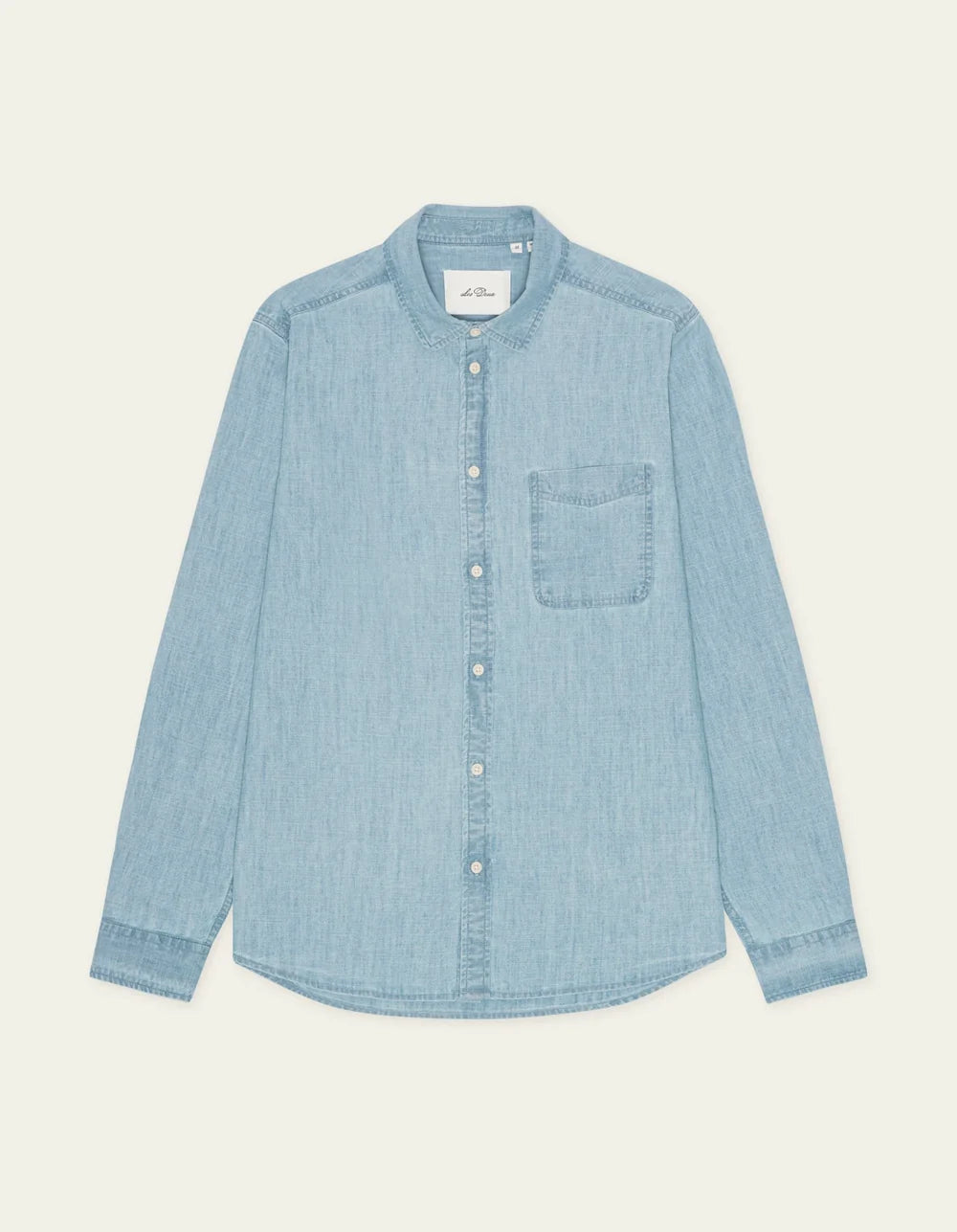 Les Deux CHAMBRAY SHIRT Light Blue Wash