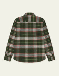 Les Deux CHECK OVERSHIRT Rosin Green