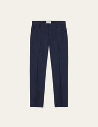 Les Deux COMO REG HOUNDSTOOTH SUIT PANT Dark Navy