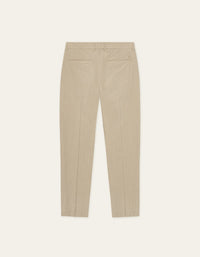 Les Deux COMO REG MINI CHECK PANT PANTS Dark Sand