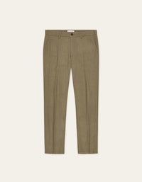 Les Deux COMO REG SOLID PANTS Teak Brown