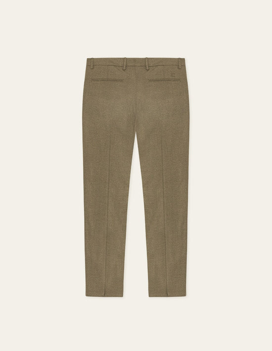 Les Deux COMO REG SOLID PANTS Teak Brown
