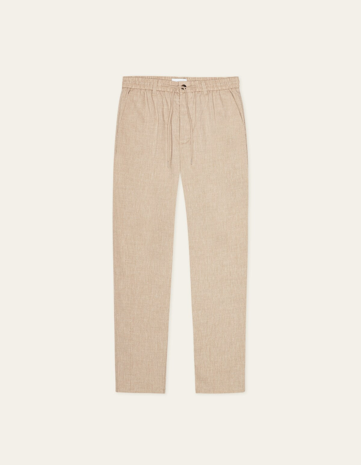 Les Deux COMO TAPERED SLUB PANTS Light Sand