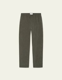 Les Deux COMO TAPERED SUIT PANTS Olive Night
