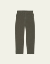 Les Deux COMO TAPERED SUIT PANTS Olive Night